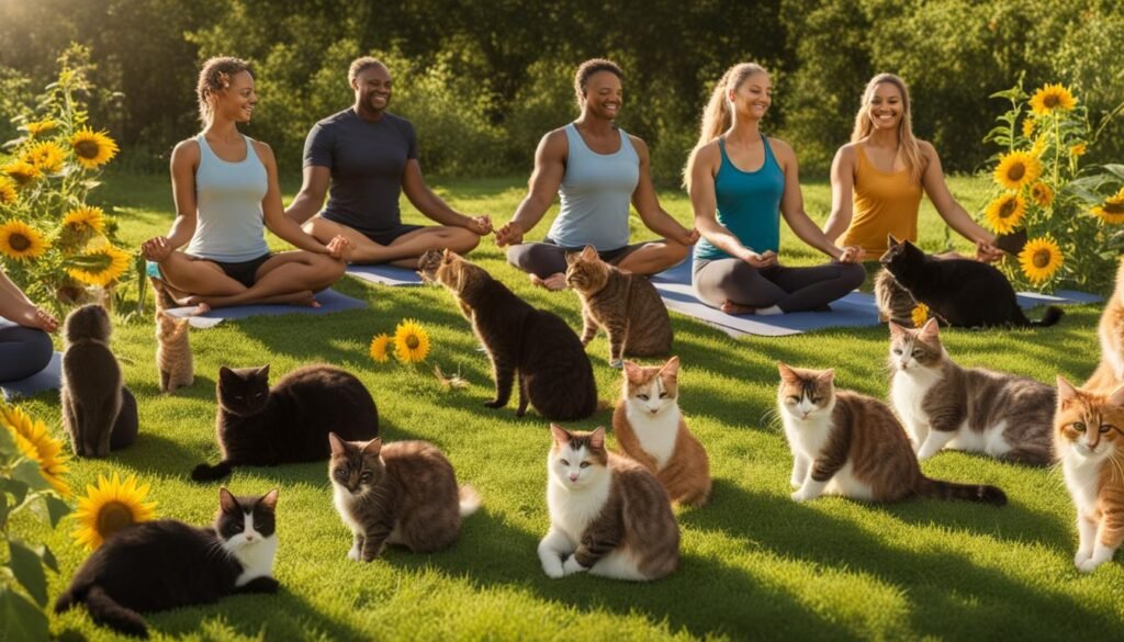 Cat Yoga Summer Activity