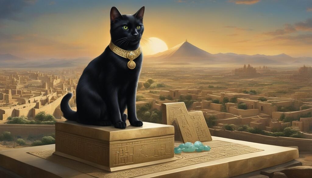 Cats in Mesopotamia and China