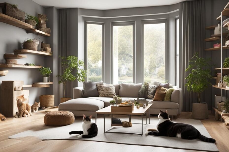 Enriched Indoor Spaces for cats