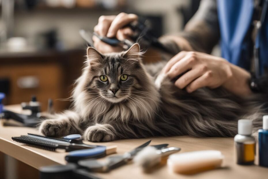 Long-Haired Cat Nail Care