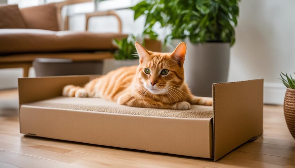 Recycled Cardboard Cat Scratcher