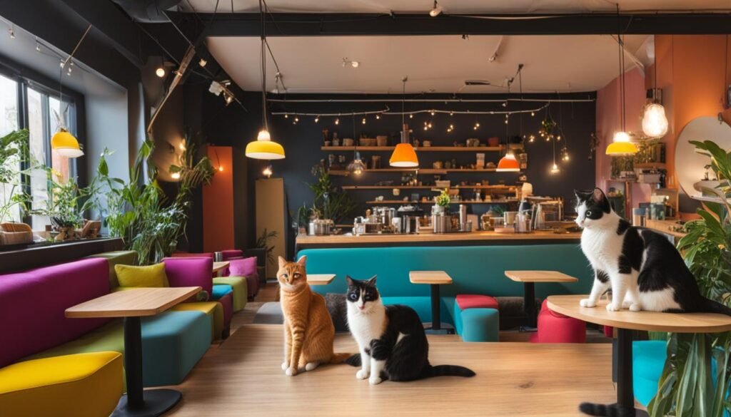 cat cafe in the United States