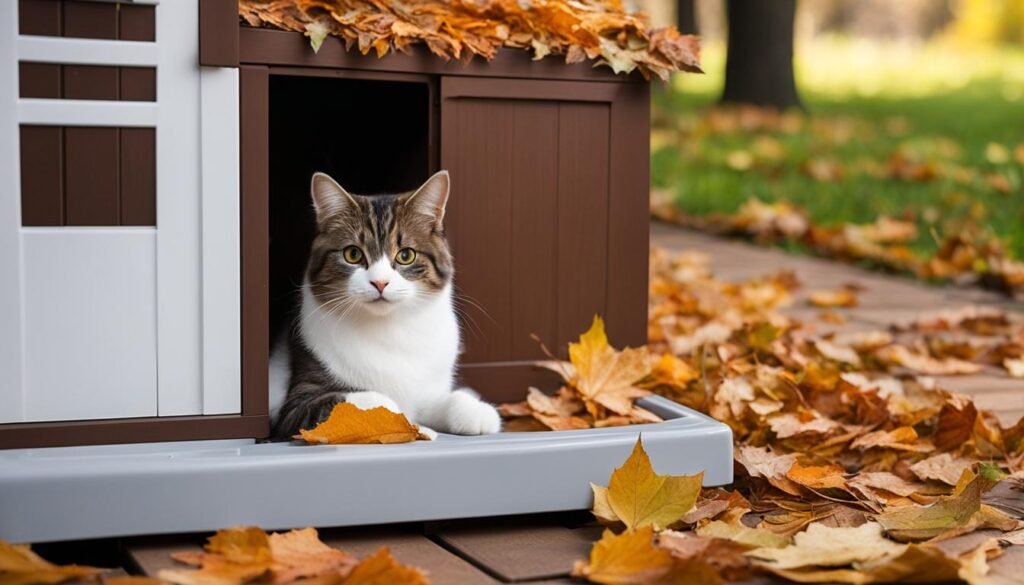 outdoor cat litter box
